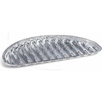 WIMEX s. r. o WIMEX s. r. o. Тава за скара (ALU) полукръгла 32, 5 x 19 см [3 бр. ]