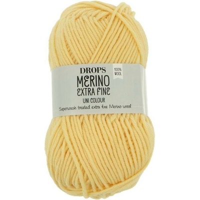 Drops Merino Extra Fine Uni Colour 24 žlutá