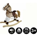 Teddies kůň houpací světle hnědý se zvukem a pohybem 71 cm