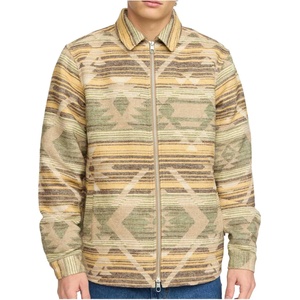 Revolution Мъжка риза с копчета Revolution Zipped Overshirt Aztec Shirt - Yellow (033-2977-0111)