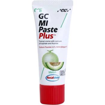 GC MI Paste Plus реминализиращ защитен крем за чувствителни зъби с флуорид вкус Melon 35ml