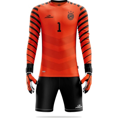 Jadberg fotbalový brankařský set Santos fluo oranžová – Hledejceny.cz