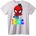 NOONEBRAND Тениска Spider-Man Честит Ден на детето - L, Black