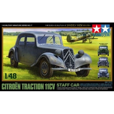 Tamiya Citroën Traction 11CV Staff Car 1:48