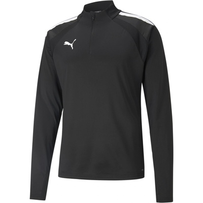 PUMA Men's Teamliga 1/4 Zip Fleece - Black