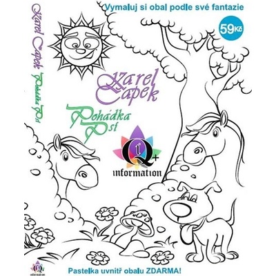 Pohádka psí CD + pastelka a omalovánky