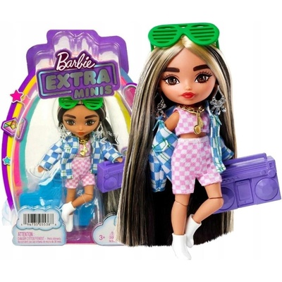 Barbie Extra Minis černé brýle 66