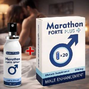  Маратон Форте 20 капсули + Спрей за Ерекция Marathon Spray 25мл