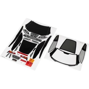 Traxxas Стикери Traxxas: Chevrolet Corvette Z06