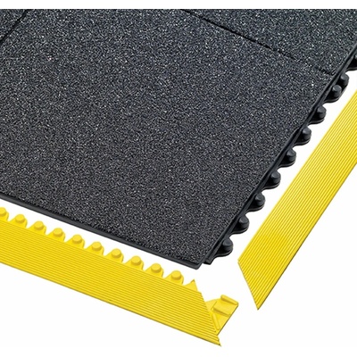 Notrax 856SFR Cushion Ease Solid GSII Nitrile FR Modulárna nitrilová rohož spomaľujúca horenie Čierna 91 x 91 cm