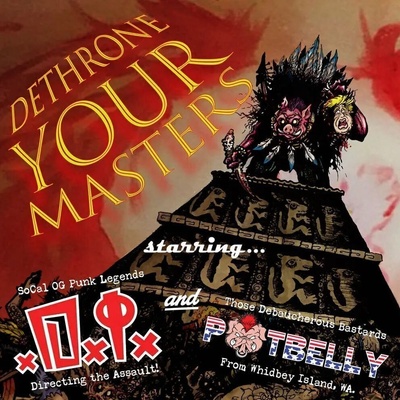 D. I D. I. And Potbelly - Dethrone Your Masters (7" Vinyl) (0710144925625)