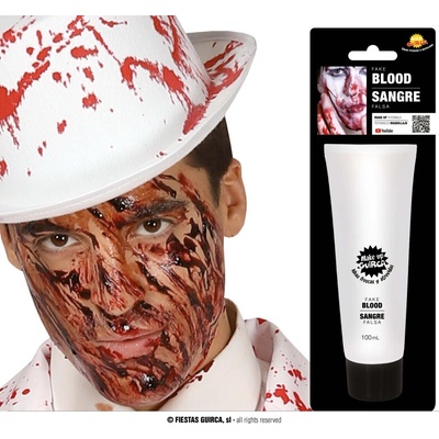 Divadelní krev v tubě 100 ml