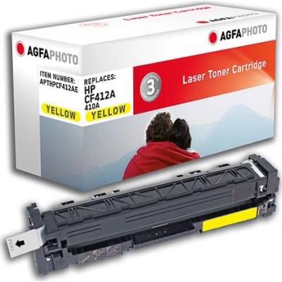 Compatible APTHPCF412AE жълта тонер касета, заместител на HP CF412A (APTHPCF412AE)