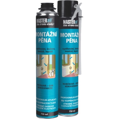 MASTERSIL montážna pena nízkoexpanzná hadičková 300 ml