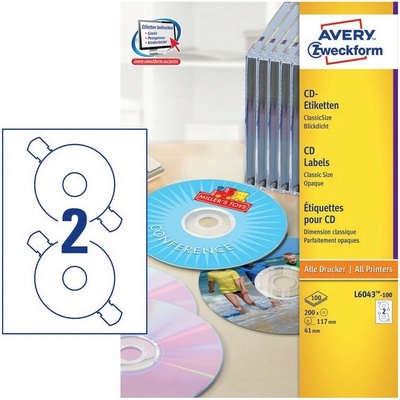 Avery Zweckform L6043 100 archů A4