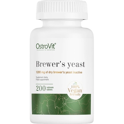 OstroVit Brewer's Yeast, 200 таблетки, OstroVit
