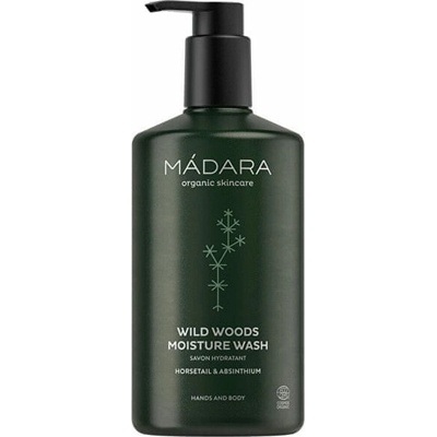 Madara tekuté mýdlo na ruce a tělo s vůní divokých lesů Moisture Wash 500 ml