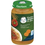 Nestle Био ястие Nestle Gerber Organic - Пълнозърнести спагети с телешко, 250 g (12616008) - ozone