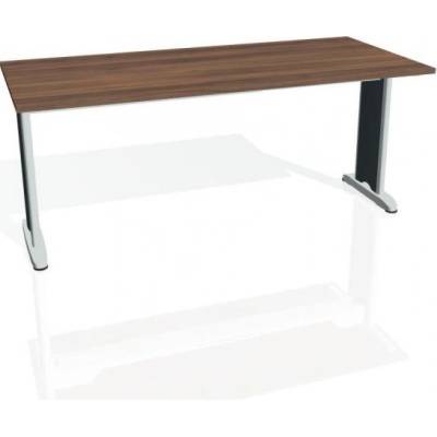 Hobis Rokovací stôl Flex, 180x75,5x80 cm, orech/kov
