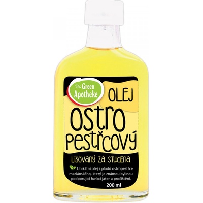 Green Apotheke Olej ostropestřcový 200 ml