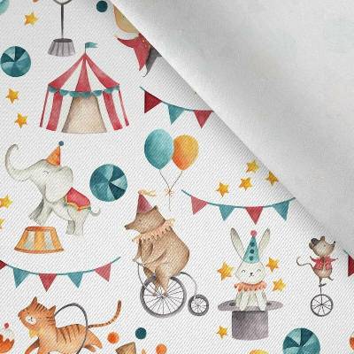 Takoy Bavlna premium NELA cirkus Animals white