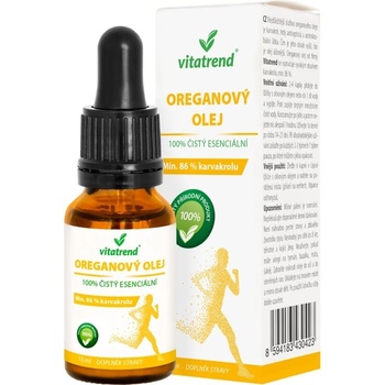 Oreganový olej Vitatrend 100% čistý 15 ml