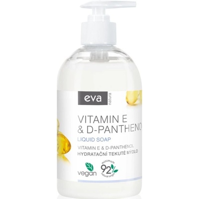 Eva Natura Vitamin E & D-Panthenol tekuté mydlo na ruky 500 ml