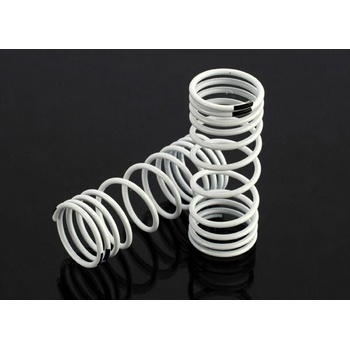 Traxxas Springs, front (white) (progressive rate) (2), TRX6857 (TRX6857)