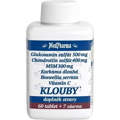 MedPharma Glukosamin+chondroitin+MSM 67 tabliet