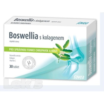 Favea Boswellia s chondroitinem a kolagenem 30 tablet