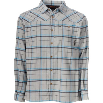 Grundéns Grundéns steelhead flannel metal plaid flanelová košeľa