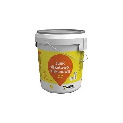 Silikonová omítka Weber TD336 30 kg Tynk silikatowo-silikonowy