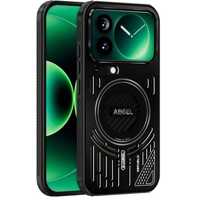 Xiaomi ABEEL Алуминиев Магнитен Калъф за Xiaomi 17 Pro - PC+TPU, N52 магнит, Вентилация, 5 цвята