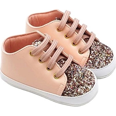 Funny Baby Бебешки буйки Funny Baby - Размер 17, 4-8 м, розови (7326FN-1)