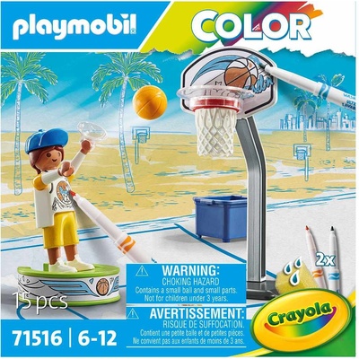 Playmobil 71516 Color Skater s basketbalovou loptou