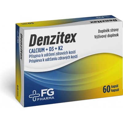 idelispharm Dezintex calcium + D3 + K2 inov. 2023 60 kapsúl