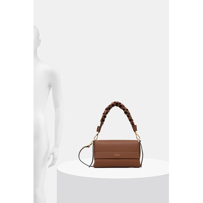 Coccinelle Кожена чанта Coccinelle BOHEME GRANA DOUBLE (E1.M50.12.01.01)