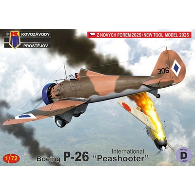 Kovozávody Prostějov Boeing P 26 Peashooter „International“ 1:72