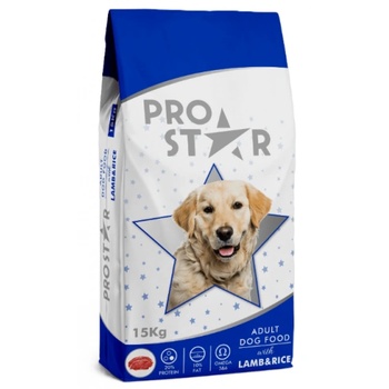 HERMOS Prostar Adult Dog Food Lamb & Rice - Пълоценна храна за пораснали кучета с агнешко и ориз 15 кг, Турция