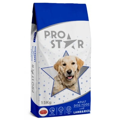 HERMOS Prostar Adult Dog Food Lamb & Rice - Пълоценна храна за пораснали кучета с агнешко и ориз 15 кг, Турция