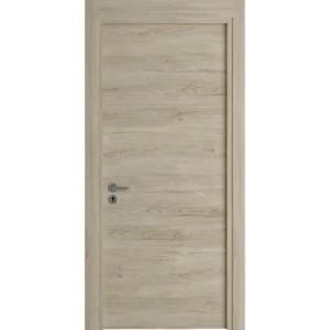 New Style Алуминиева врата с облицовка от mdf - Светъл дъб (цена без монтаж)