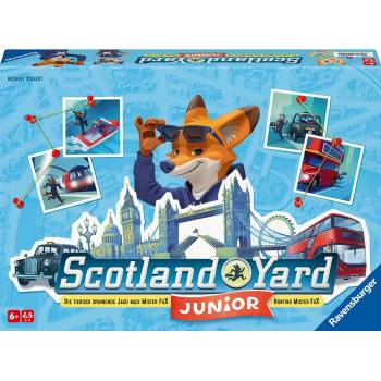 Ravensburger Настолна игра Scotland Yard Junior 2 - Детска (22450)