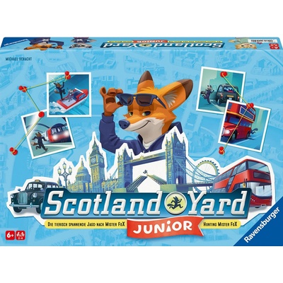 Ravensburger Настолна игра Scotland Yard Junior 2 - Детска (22450)