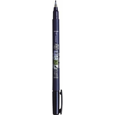Tombow popisovač Fudenosuke BRUSH PEN WS-BH tvrdost 1 černý