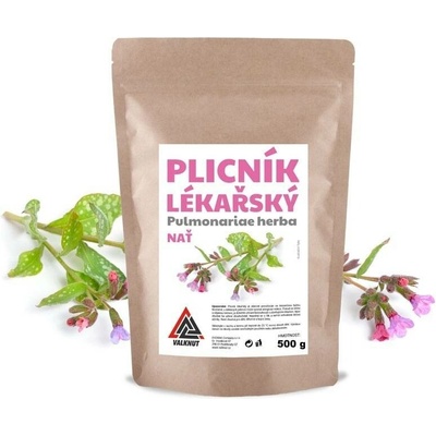 VALKNUT Plicník lékařský Pulmonariae herba nať 500 g
