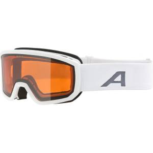 Alpina Детски слънчеви очила Alpina Kid's Scarabeo S2 Ski goggles - White Matt / Orange - размер One Size (205-7352-0411)