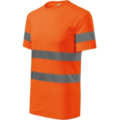 Rimeck HV Protect tričko unisex fluorescenční oranžová S – Zboží Dáma