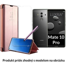 Púzdro Luxria Clear View Huawei: Mate 10 Lite Čierne