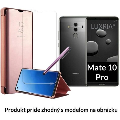 Púzdro Luxria Clear View Huawei: Mate 10 Lite Čierne