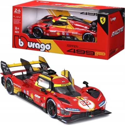 Bburago Ferrari 499P #50 LMH FIA 24h Le Mans Hypercar 202418-26312 1:24